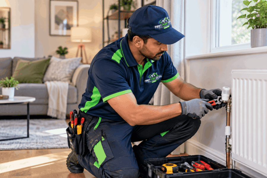 Professional Radiator Maintenance Visit